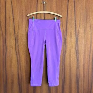 lululemon athletica Vibrant Purple Leggings